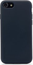 DECODED Siliconen Back Cover - iPhone SE 2 / SE 3 / 7 / 8 - Beschermhoesje - Donker Blauw
