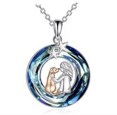 Vind ketting met hanger hondje op - april 2026
