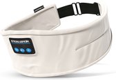 EverestPeak® Bluetooth Slaapmasker - Slaaptrainer - Met 3 in 1 Koptelefoon - Verstelbaar - 25x10CM - Beige