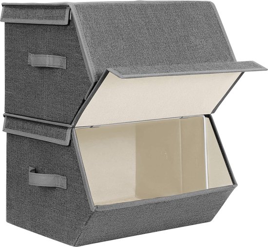 LOVE IT STORE IT Premium opbergdoos met deksel, van linnen-katoenmix LOVE IT STORE IT Premium opbergdoos met deksel, van linnen-katoenmix