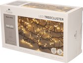 1x Kerstverlichting clusterverlichting met timer en dimmer 960 lampjes warm wit 12,5 mtr - Voor binnen en buiten gebruik