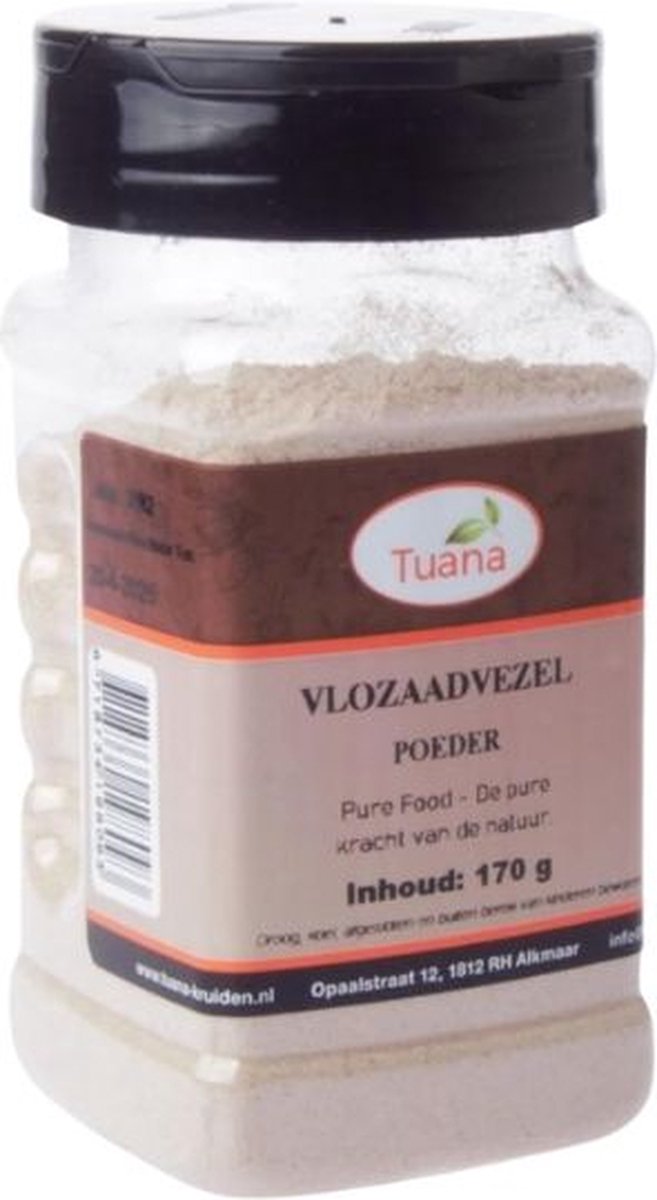 Goedkoopste Tuana Kruiden - Vlozaadvezels Pure Powder - TUSF002