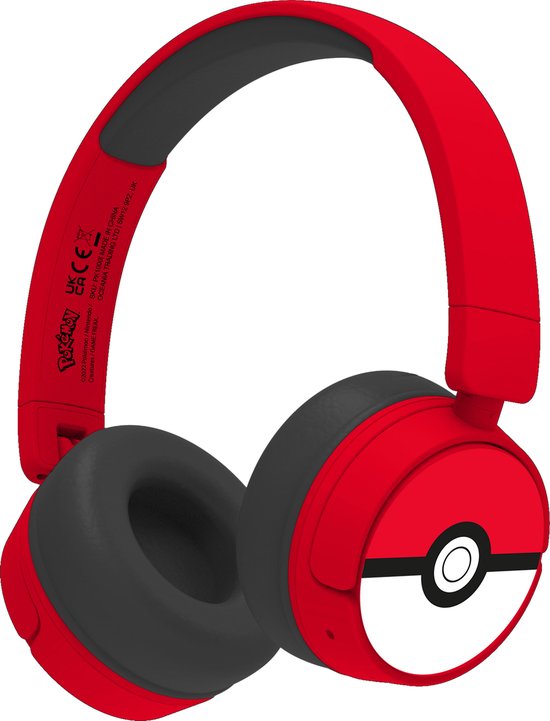 Pokémon Draadloze Kinderkoptelefoon met Volumebegrenzing - Pokémon - €27,43