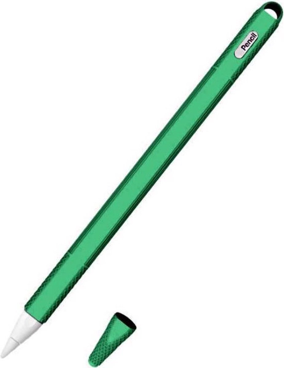 Apple pencil Beschermhoes – Geschikt voor Apple Pencil 2 – Handdetectie – Legergroen