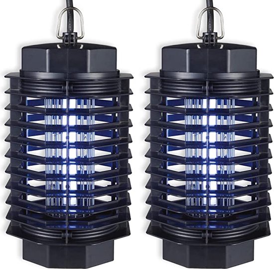 Tenify Muggenlamp 2 pack - Ophangbaar – Elektrische - Binnen & Buiten -  Muggenvanger –... | bol