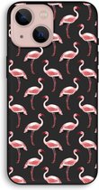 Case Company® - Hoesje geschikt voor iPhone 13 mini hoesje - Flamingo - Biologisch Afbreekbaar Telefoonhoesje - Bescherming alle Kanten en Schermrand