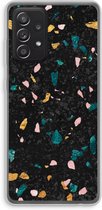 Case Company® - Hoesje geschikt voor Samsung Galaxy A52 hoesje - Terrazzo N°10 - Soft Cover Telefoonhoesje - Bescherming aan alle Kanten en Schermrand