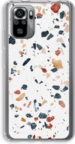 Case Company® - Hoesje geschikt voor Xiaomi Redmi Note 10S hoesje - Terrazzo N°4 - Soft Cover Telefoonhoesje - Bescherming aan alle Kanten en Schermrand