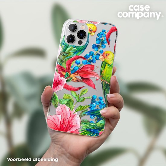Case Company® - Coque iPhone 13 mini - Perroquets - Coque souple pour téléphone - Protection sur tous les côtés et bord de l'écran