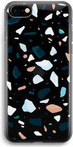 Case Company® - Hoesje geschikt voor iPhone SE 2020 hoesje - Terrazzo N°13 - Soft Cover Telefoonhoesje - Bescherming aan alle Kanten en Schermrand