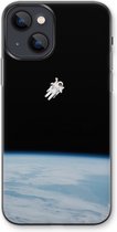 Case Company® - Hoesje geschikt voor iPhone 13 hoesje - Alone in Space - Soft Cover Telefoonhoesje - Bescherming aan alle Kanten en Schermrand