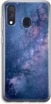 Case Company® - Hoesje geschikt voor Samsung Galaxy A40 hoesje - Nebula - Soft Cover Telefoonhoesje - Bescherming aan alle Kanten en Schermrand
