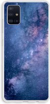 Hoesje geschikt voor Samsung Galaxy A51 4G hoesje - Nebula - Soft Cover Telefoonhoesje - Bescherming aan alle Kanten en Schermrand