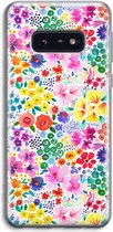 Case Company® - Hoesje geschikt voor Samsung Galaxy S10e hoesje - Little Flowers - Soft Cover Telefoonhoesje - Bescherming aan alle Kanten en Schermrand