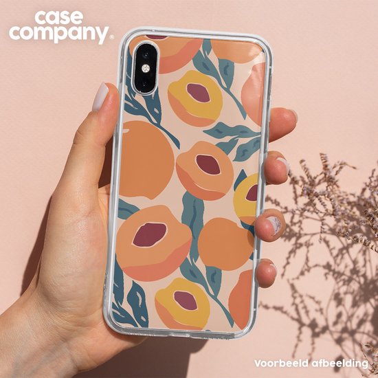 Case Company® - Protection pour iPhone XS - Pêche - Coque souple pour téléphone - Tous les côtés et protection des bords de l'écran
