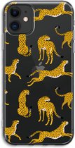 Case Company® - Hoesje geschikt voor iPhone 11 hoesje - Luipaard - Soft Cover Telefoonhoesje - Bescherming aan alle Kanten en Schermrand