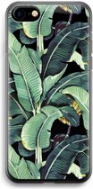 Case Company® - Hoesje geschikt voor iPhone SE 2020 hoesje - Bananenbladeren - Soft Cover Telefoonhoesje - Bescherming aan alle Kanten en Schermrand