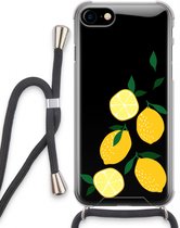 Case Company® - Hoesje met koord geschikt voor iPhone SE 2020 hoesje met Koord - You're my lemon - Telefoonhoesje met Zwart Koord - Extra Bescherming aan alle Kanten en Over de Schermrand