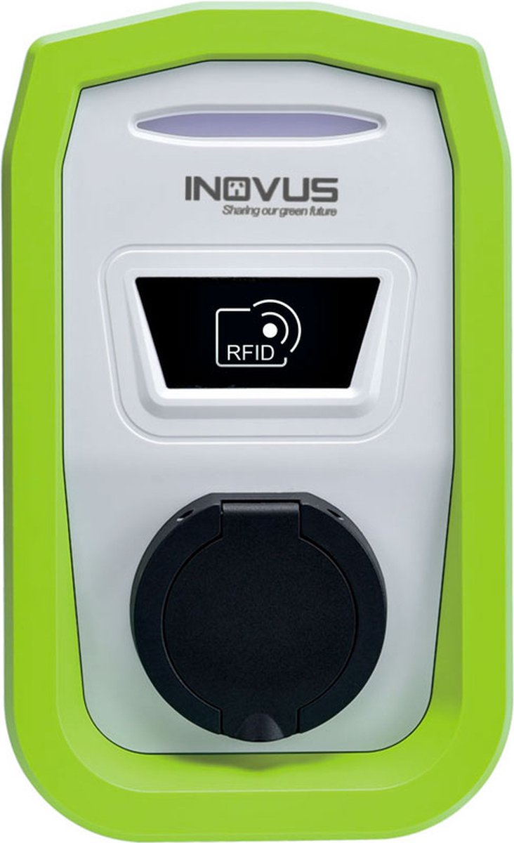 Inovus Ecofairy | RFID | Wallbox | 3,7 tot 22 kW | 1 & 3 fase | Type 2 Socket