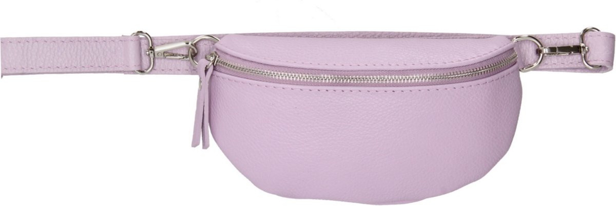 Charm London Anna Heuptas Crossbody Schoudertasje Fanny Pack Festival - Leren Dames Tas - Lila