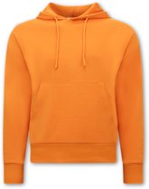 Basic Oversize Fit Hoodie - Orange