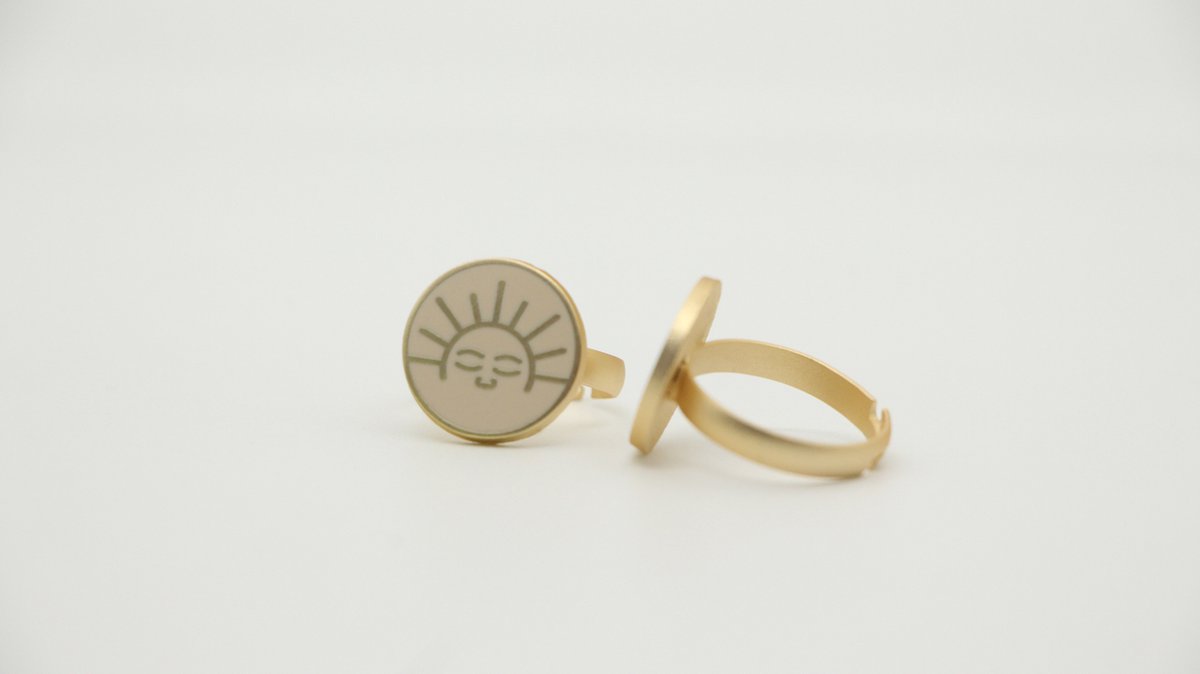 Grech & Co Ringenset Moon and Sun