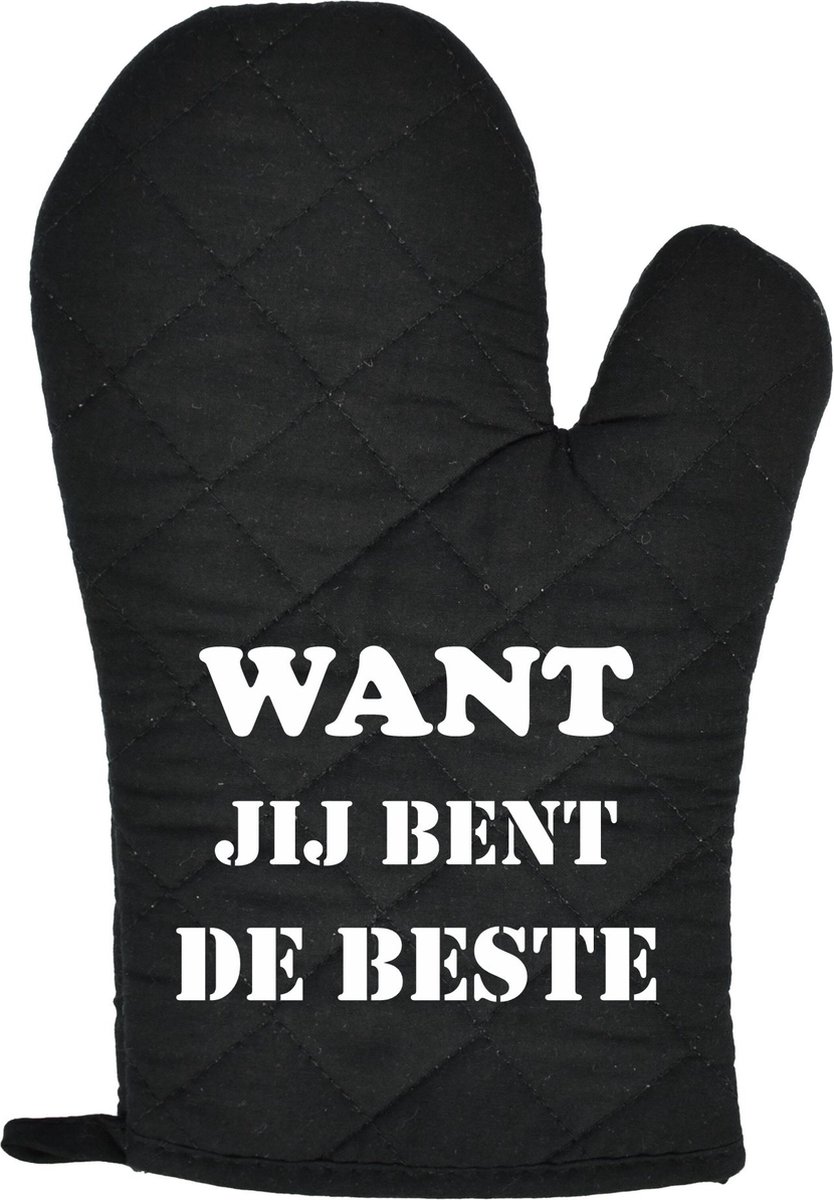 Want want jij bent de beste | vaderdag cadeau | vader cadeautjes | papa | Zwart