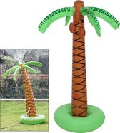 Oneiro’s Luxe Sproeier Palmboom | 155cm - zomer – tuin – spelen - speelgoud – buitenspeelgoed – zwembad – zwemmen – zomer – intex – tuinaccessoires – koelen
