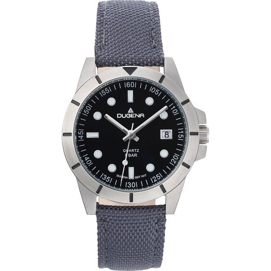 Dugena Jungen-Huren Quartz Analogique Taille Unique Argent Grijs 32019402