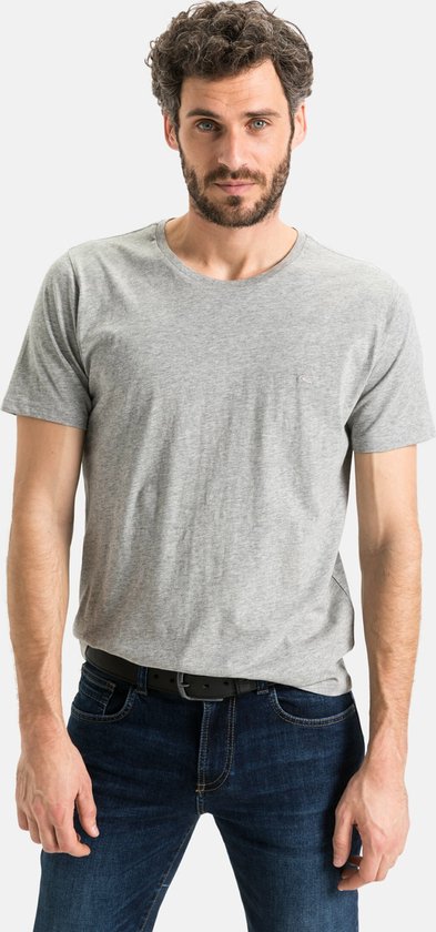 Camel active T-Shirt Short-sleeve Basic T-Shirt made from pure Cotton