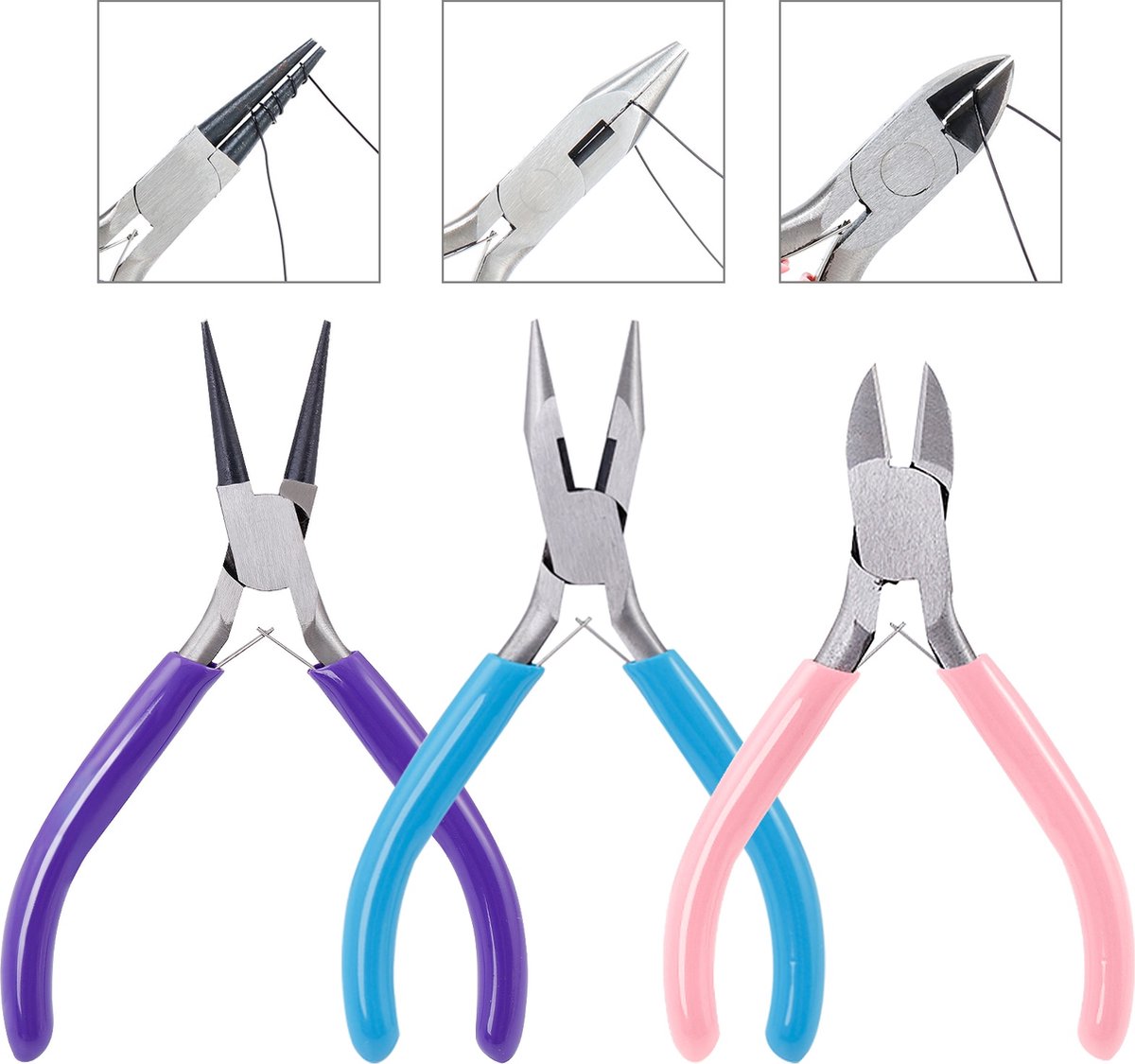 ESSENTIALS73 XXL Meest Complete Kralenpakket - Luxe Etui Roze - Incl. Kralenbord + Tangenset + Pincet + Kralenset XXL 3000 Stuks - Hobbypakket - Sieraden maken - DIY - Starterset - Starterskit - Sieradenpakket - Rijgbord - Starterspakket - Kralen — afbeelding 6