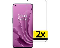 Screenprotector - Geschikt voor OnePlus 10 Pro - 2 Stuks - Full Cover - Beschermglas - Gehard Glas - Tempered Glass - Screen Protector