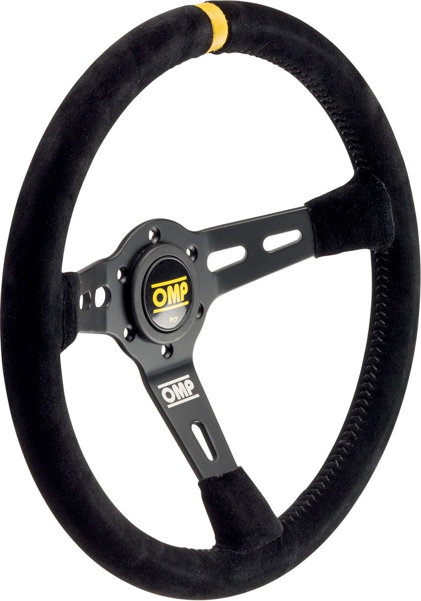Nd 14 Inch 350mm Universeel Lederen Auto Racing Stuurwiel Deep Corn Drifting Sport Stuurwiel Auto Accessoires Nardi Excellence