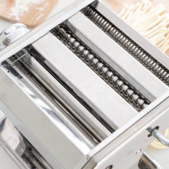 Verse Pasta Machine Rvs Handmatig Maken van Merkloos — afbeelding 4