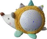 Peluche Bébé hérisson - somnifère - projecteur d'étoiles - machine à bruit blanc