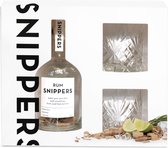 SNIPPERS – GESCHENKVERPAKKING Rum + 2 glazen