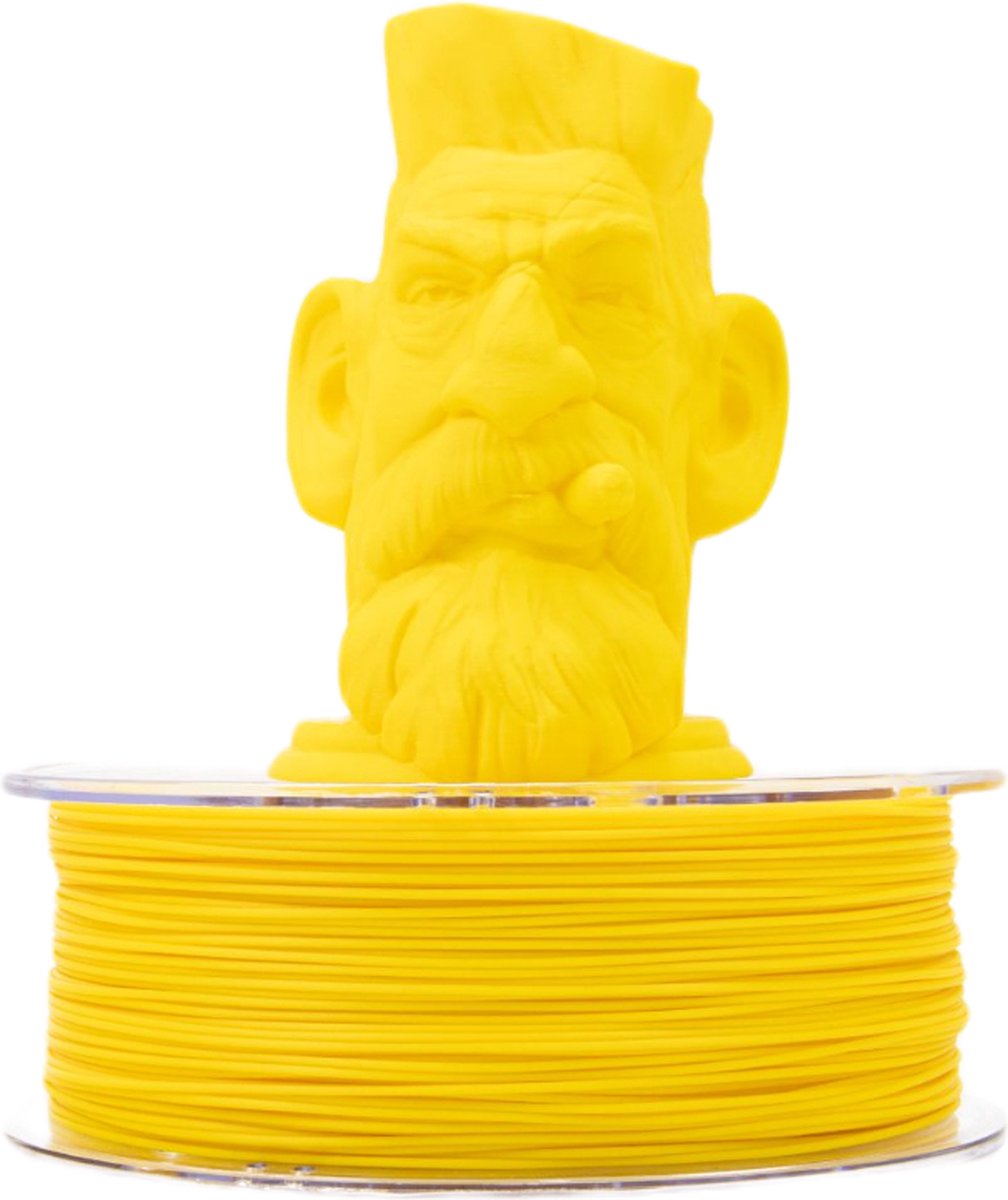 Microzey Pla Premium Geel / Yellow Filament 1,75 mm 1 kg