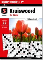 Sanders Puzzelboek Kruiswoord 3* De Dikke, editie 22
