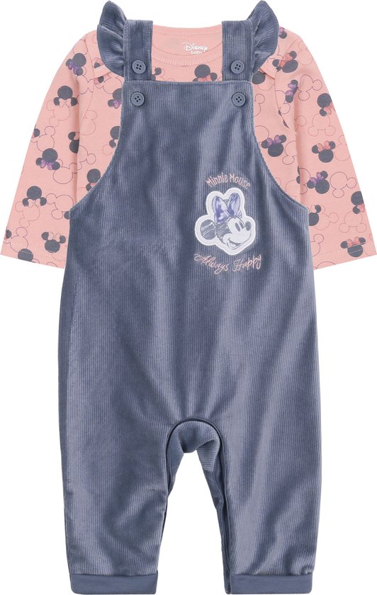 Minnie Mouse DISNEY - Baby tuinbroek + bodysuit / 86