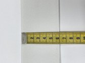 Elastiek band 6 cm breed - wit bandelastiek - blister 3 m