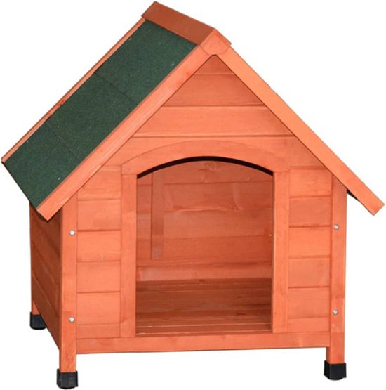 @Pet @Pet @Pet Niche avec volets en plastique Classique 88x78x80 cm naturel