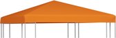 vidaXL Toit de gazebo 3x3 m 310 g / m² orange