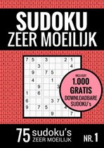 Sudoku Zeer Moeilijk - Puzzelboek: 75 Zeer Moeilijke Sudoku Puzzels voor Volwassenen en Ouderen