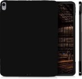 DrPhone TPUC2 TPU hoesje – Back cover – Schokabsorberend – Fluweel zachte binnen voering - Geschikt voor iOS Tablet 6 Mini 2021 – Glanzend Zwart
