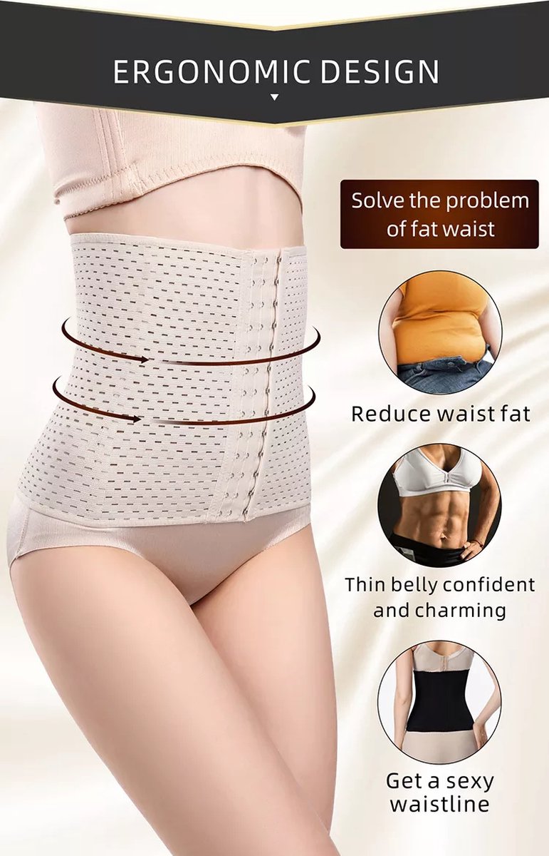 Women's Tummy Control Corset Belt Waist Shaper