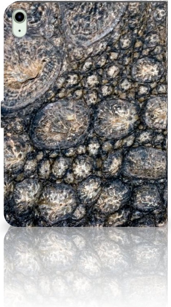 iPad Air (2020/2022) 10.9 inch Flip Case Krokodillenprint