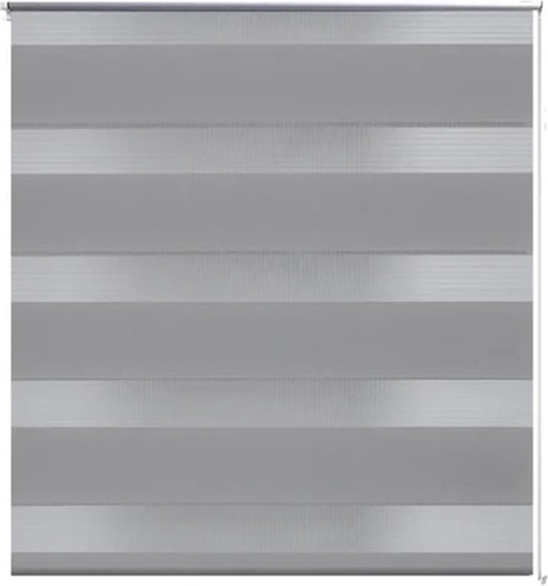 vidaXL Duo rolgordijn 120 x 175 cm grijs