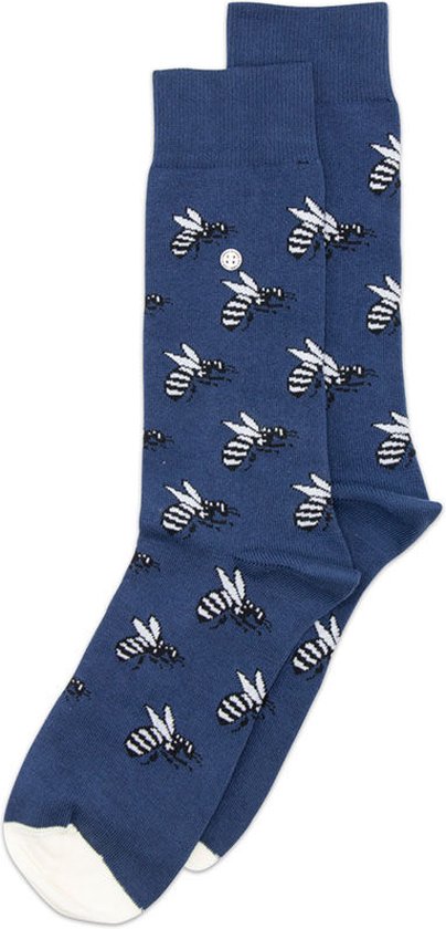 Alfredo Gonzales sokken humblebees blauw - 42-45