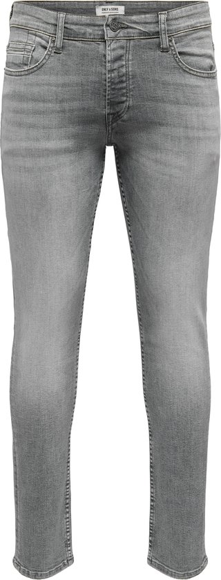 ONLY & SONS ONSLOOM SLIM GREY 3227 DCC DNM Noos Heren Jeans Maat W32 X L32
