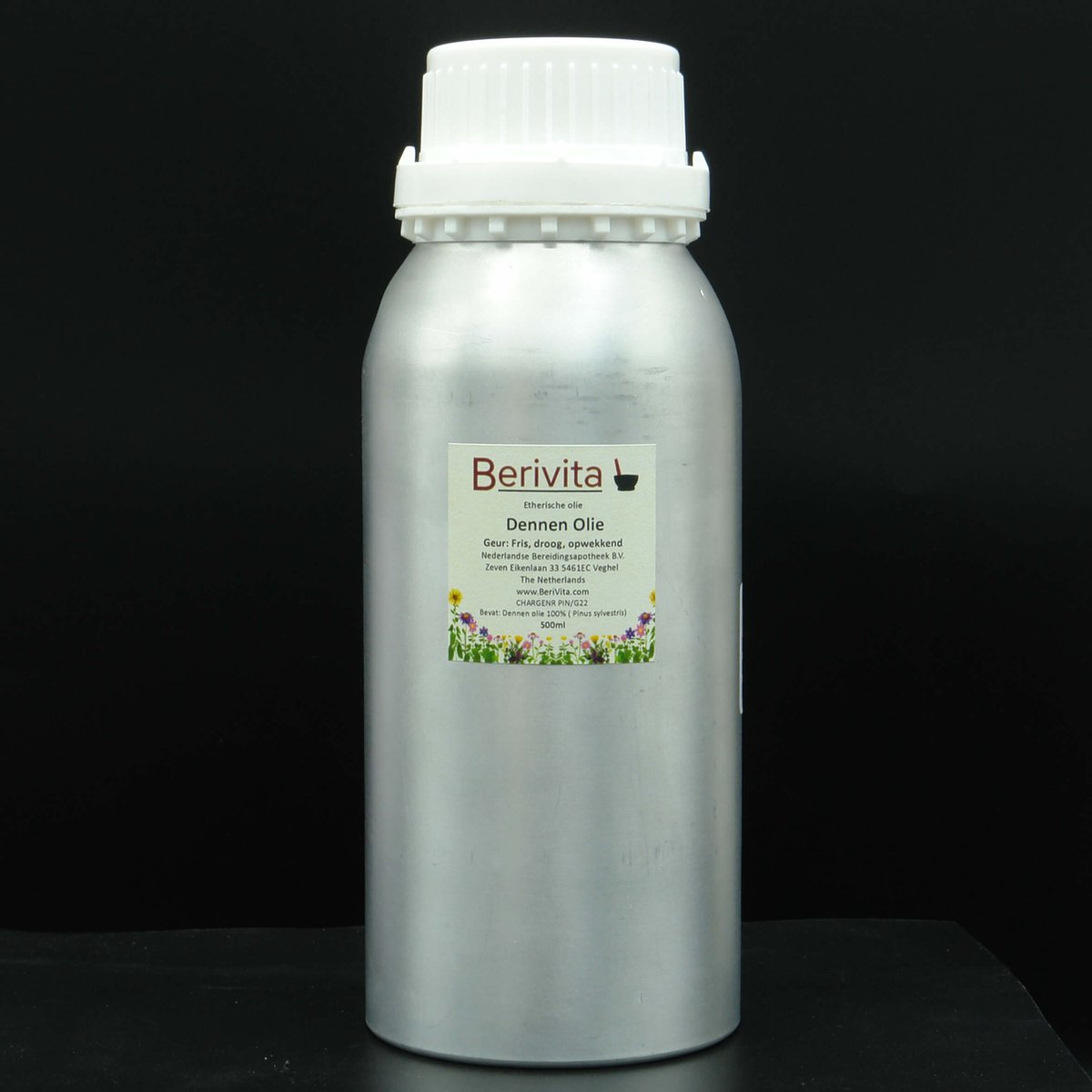 Goedkoopste Dennenolie 500ml - 100 Etherische Dennen Olie van Grove Dennennaalden, Pine Oil - Grote Aluminium Fles